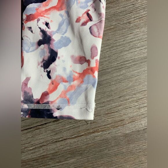 Balance Collection Leggings Workout Leggings Multi Color Funky Floral Print S M - Picture 5 of 10